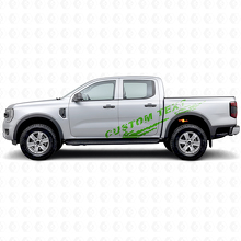 Mud Splash Custom Lettering Side Vinyl Decals Kit for Musclecar Ranger_3