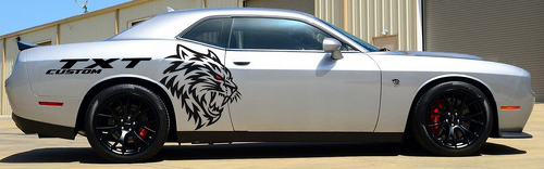 Largest Whole Tribal Sticker Decal Graphics Vinyl for Dodge CHALLENGER 2382