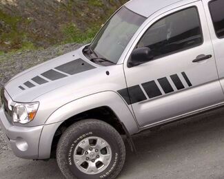 Toyota TACOMA 2005-2018 graphics side stripe decal model 2
