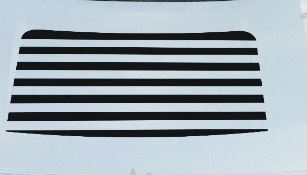 Ford F150 Blackout Vinyl Hood Stripes Decal fits 2009-2014