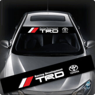 TRD Toyota Racing HKS Dakar GT Ralliart Windows - Windshield Car Sticker Decal