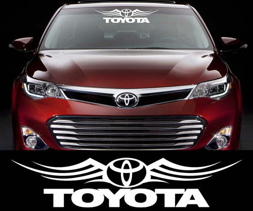 Toyota Racing Decal Sticker Car Window Windshield cars and motorcycles