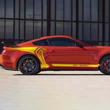 Side Rear Graphics Stripes Stickers Decals for Ford Mustang Cobra
 2