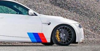 BMW M3 COLORS Stripes SIDE Decal BMW Motorsport M3 M5 M6 X5 E30 E36 E46 all
