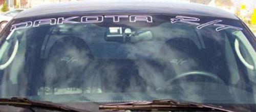 Dakota R/T Windshield Banner Vinyl Decal for Dodge Dakota