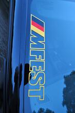 Bimmerfest MFEST bimmer fest Vinyl Stickers Decals fits to e92 e36 e46 F10 F30 M3 M4 Competition BMW
 5