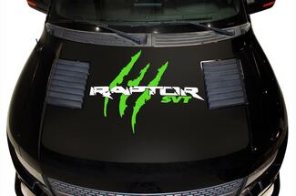 Ford Raptor Hood Vinyl Graphics Decal (2010-2014)