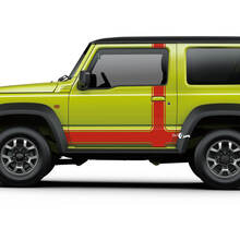 Suzuki JIMNY Side Doors Stripes Decal Logo Lines Sticker
 3