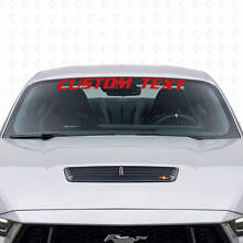 Custom Windshield Banner Vinyl Decal for Musclecar Musclecarmodel Shelby GT Cobra 4.6_4