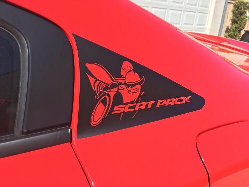 Scat Pack C-Pillar Decal Set for Dodge Charger 2011-2020 