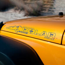 Polar Vortex Vinyl Hood Sticker Decals for Jeep Wrangler JK JKU_2