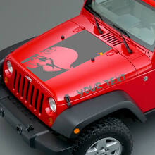Blackout Metal Mulisha Head Vinyl Decals for Jeep Wrangler JK JKU LJ_2