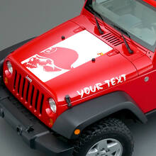 Blackout Metal Mulisha Head Vinyl Decals for Jeep Wrangler JK JKU LJ_3