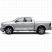 Custom Hemi Style Side Stripes Vinyl Decal for Dodge Ram Rebel 1500 2009–2016_5