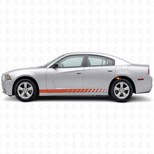 Dual Strobe Stripes Side Vinyl Decal Sticker for Dodge Charger 2011-2014_4