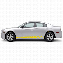 Custom Strobe Stripes Side Vinyl Decal Sticker for Dodge Charger 2011-2014_5