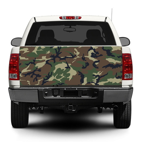 Camouflage Camo Military Tailgate Decal Sticker Wrap Pick-up Truck SUV Car