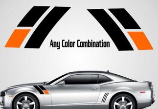 2010 2011 2012 2013 2014  - 2020 45th Anniversary Chevy Camaro Fender Stripes Decal SS