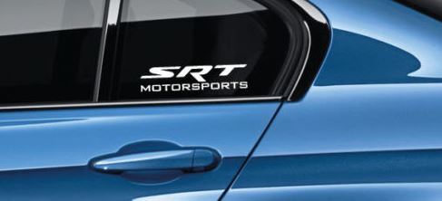 SRT Motorsports Side Window Vinyl Decal Sticker