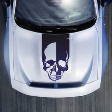 Skull Stripe Hood Decal for Dodge Charger
 2