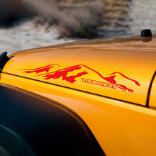 Mountain Style Hood Side Sticker Decal Graphic for Jeep Wrangler Rubicon Sahara_3