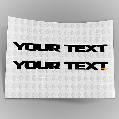 Lettrage Autocollants Vinyle de Garde-boue pour Jeep Wrangler