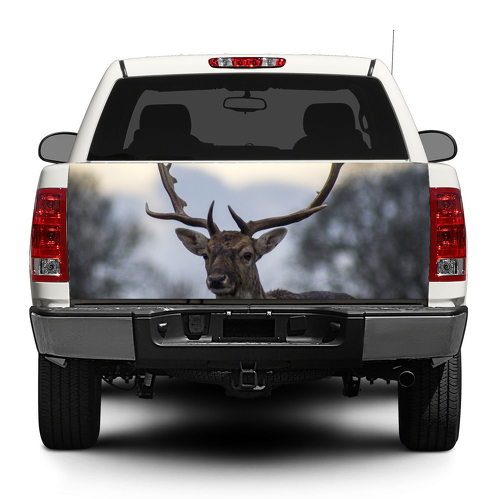 Deer Animal Tailgate Decal Sticker Wrap Pick-up Truck SUV Car