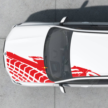 Splash Tire Tracks Hood Roof Graphics Decal Sticker Universal fitment
 3