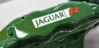 Set of 6x Jaguar R Brake Caliper Decal Sticker fits F type R type xkr xe xf xj