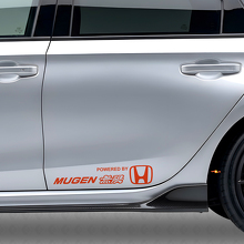 Powered by Mugen Side Vinyl Decal Set for Honda Cars_4