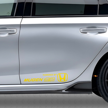 Powered by Mugen Side Vinyl Decal Set for Honda Cars_5