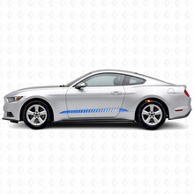 Strobe Stripes Lower Side Vinyl Decal Kit for Musclecar Musclecarmodel 2015-2020_2