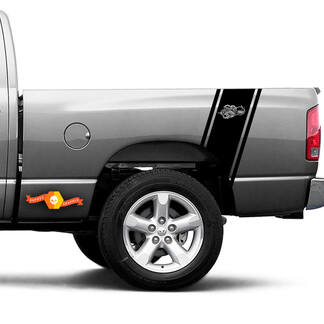 Dodge Ram Pickup Truck Bed Vinyl Decal Graphics Stickers Superbee 1500 2500 3500 1
