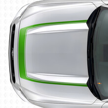 Stripe with Inside Contour Hood Vinyl Decal for Musclecar Musclecarmodel 2015-2020_3