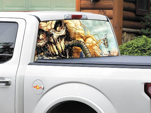 Mad Max Inspired Immortan Joe Rear Window Decal for Pickup Truck SUV