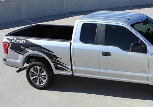 Ford F150 Decals splash side Stripe Vinyl Graphics kit fits models 2015-2018