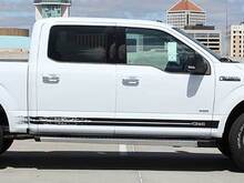 Ford F150 stripes side distressed Vinyl Graphic decals stickers fits models 2015-2020 2