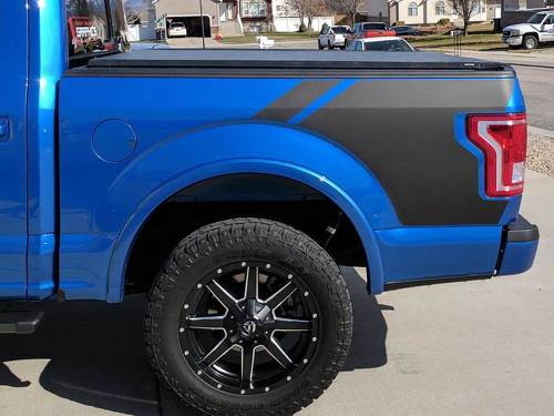 Ford F150 bed side Vinyl Graphic decals stickers fits models 2015-2018
