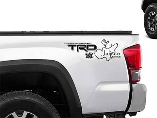 Toyota Racing Development TRD Jalisco edition Mexico 4X4 bed side Graphic decals stickers 2
