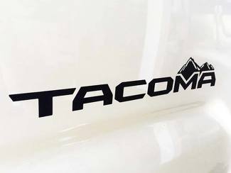 Toyota Tacoma mountains bed side Graphic decals stickers 2