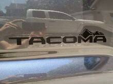 Toyota Tacoma mountains bed side Graphic decals stickers 2 2
