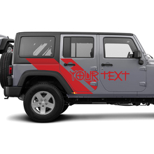 Side Swipe Graphics Vinyl Stickers Decals for Jeep Wrangler 3