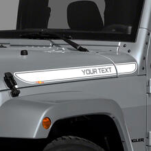 Hood Vinyl Decal Sticker for Jeep Wrangler 3