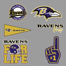 Baltimore Ravens NFL Universal Vinyl Decal Sticker_2