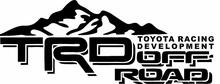 2 TRD Toyota Tacoma Tundra Decals Vinyl Sticker off road graphics 4x4 3