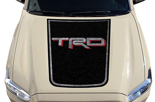 TRD Logo Wrap Hood Vinyl Decal Sticker for Toyota Tacoma 2016-2017_1