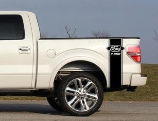 Custom Truck Bed Stripe Decal Set of (2) for Ford F-250 Super Duty Pickup