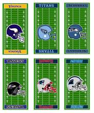American football teams National Football League (NFL) Cornhole Board Game Sticker Decal VINYL WRAPS with LAMINATED
 3