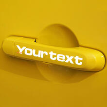 Vinyl Handle Door Decal Sticker Graphic for Jeep Renegade 2