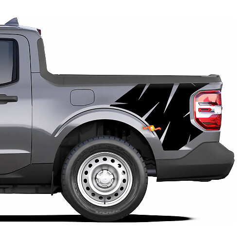 Side Bed Ford Maverick 2022-up Vinyl Decals Stickers Graphic
